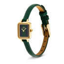 Orologio Daniel Wellington quarzo quadrante blue-green, Quadro Mini Green Lizard Warwick Gold, 15mm - DW00100958