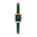 Orologio Daniel Wellington quarzo quadrante blue-green, Quadro Mini Green Lizard Warwick Gold, 15mm - DW00100958