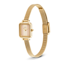 Orologio Daniel Wellington quarzo quadrante pink, Quadro Mini Evergold Conwy Gold, 15mm - DW00100961