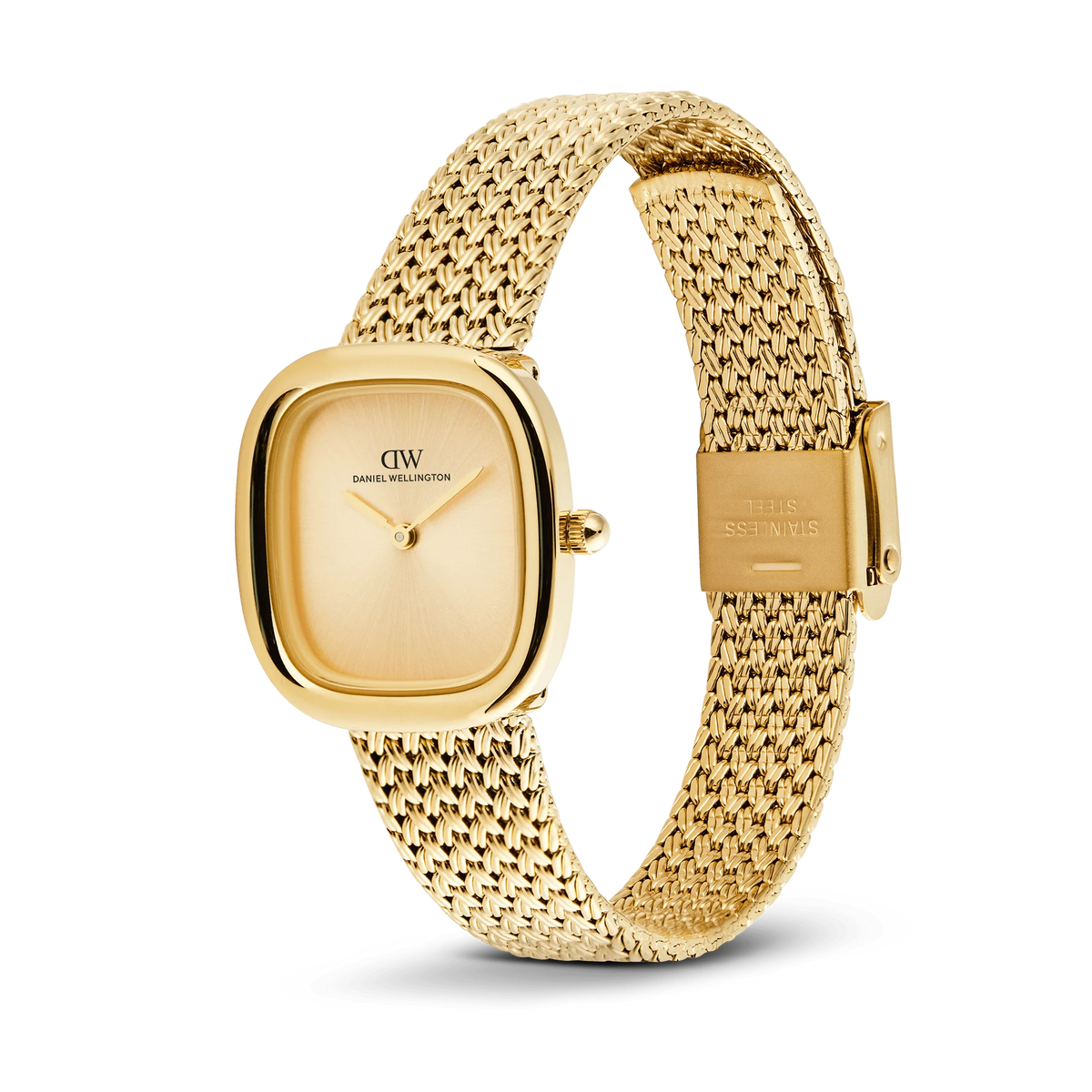 Orologio Daniel Wellington quarzo quadrante gold, Margot Braided Mesh Unitone Gold, 24mm - DW00100964