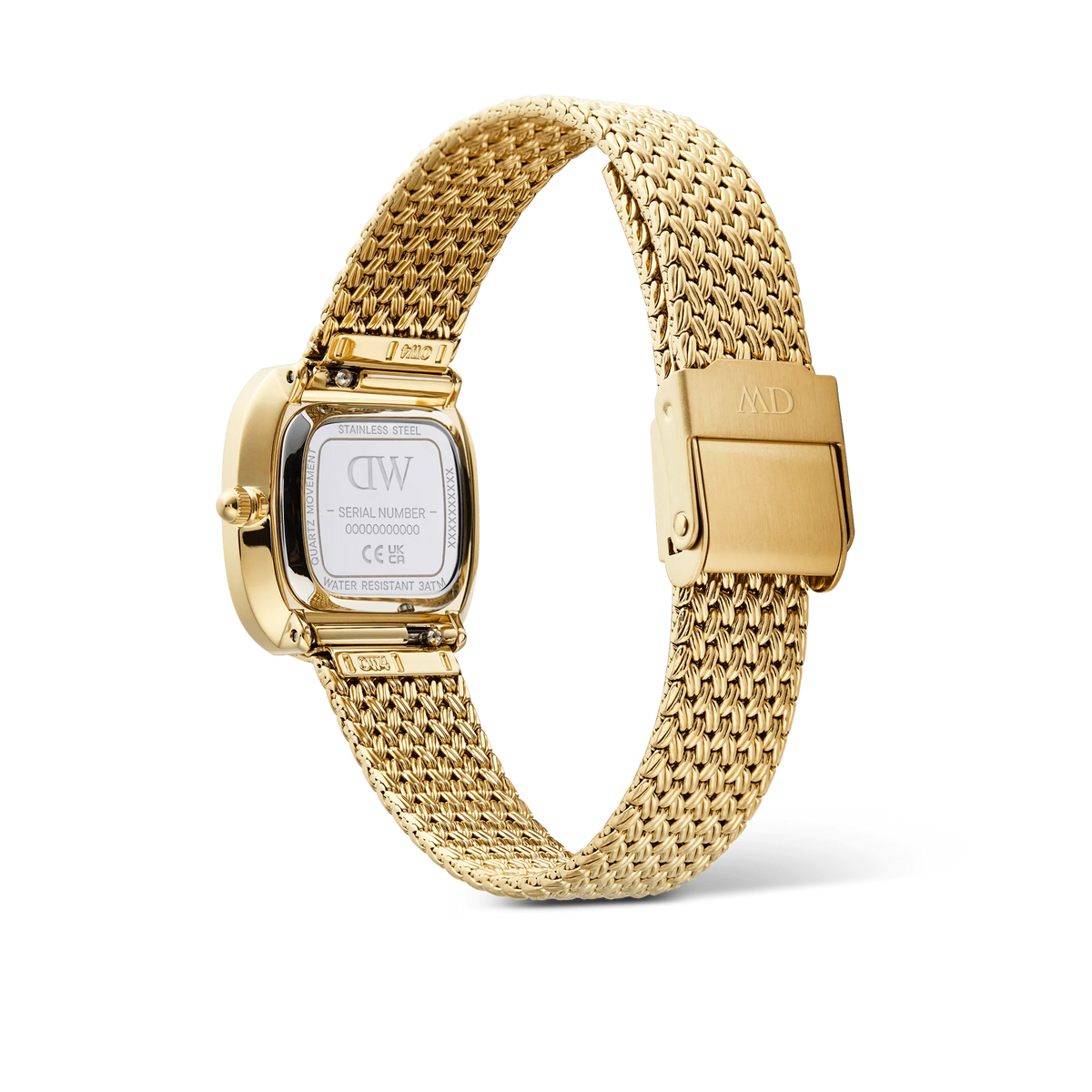 Orologio Daniel Wellington quarzo quadrante gold, Margot Braided Mesh Unitone Gold, 24mm - DW00100964