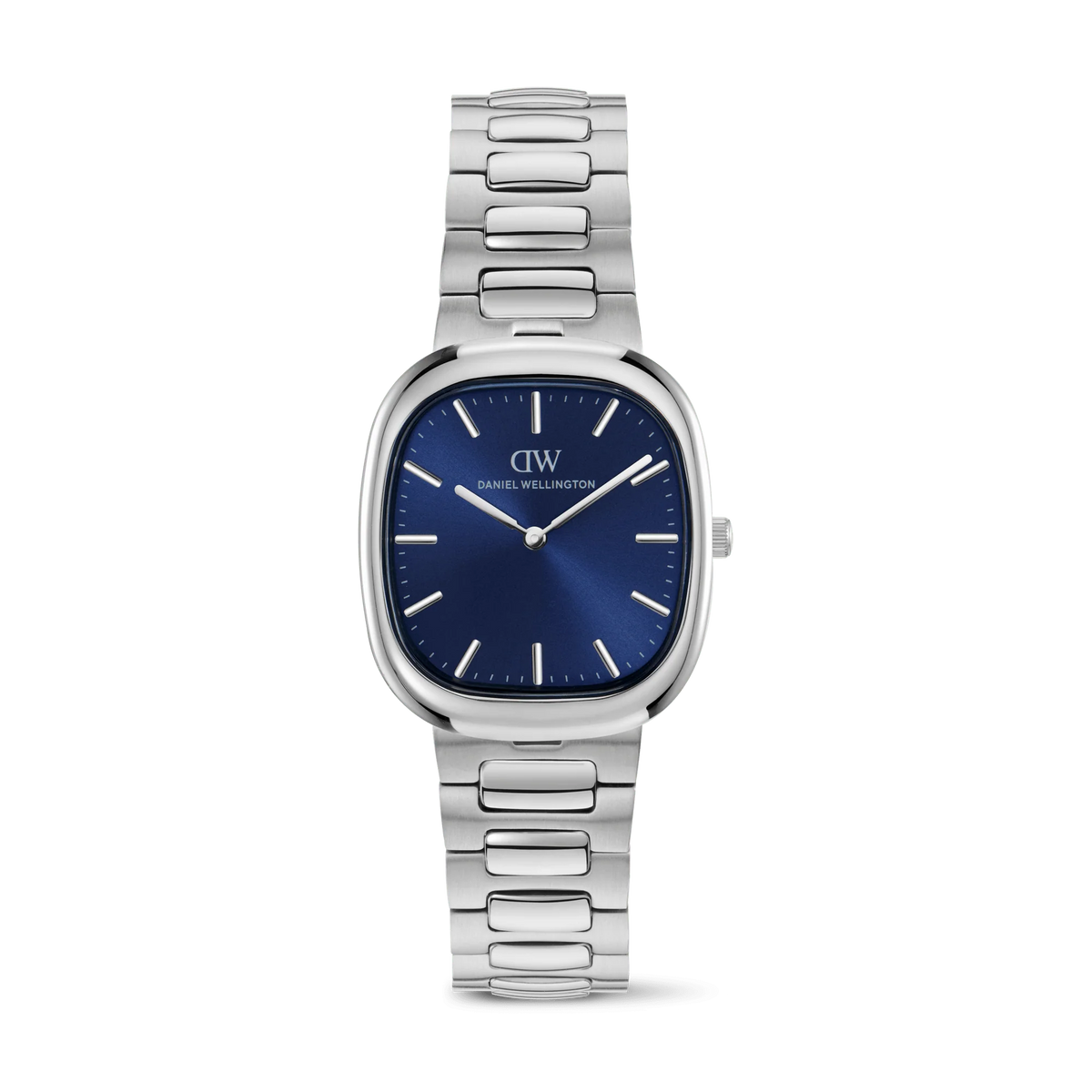 Orologio Daniel Wellington unisex quarzo quadrante blu, Cort H-Link Arctic Silver, 30mm - DW00100986