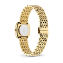 Orologio Daniel Wellington quarzo quadrante bianco, Corta White Grain-Link Gold, 24mm - DW00100993