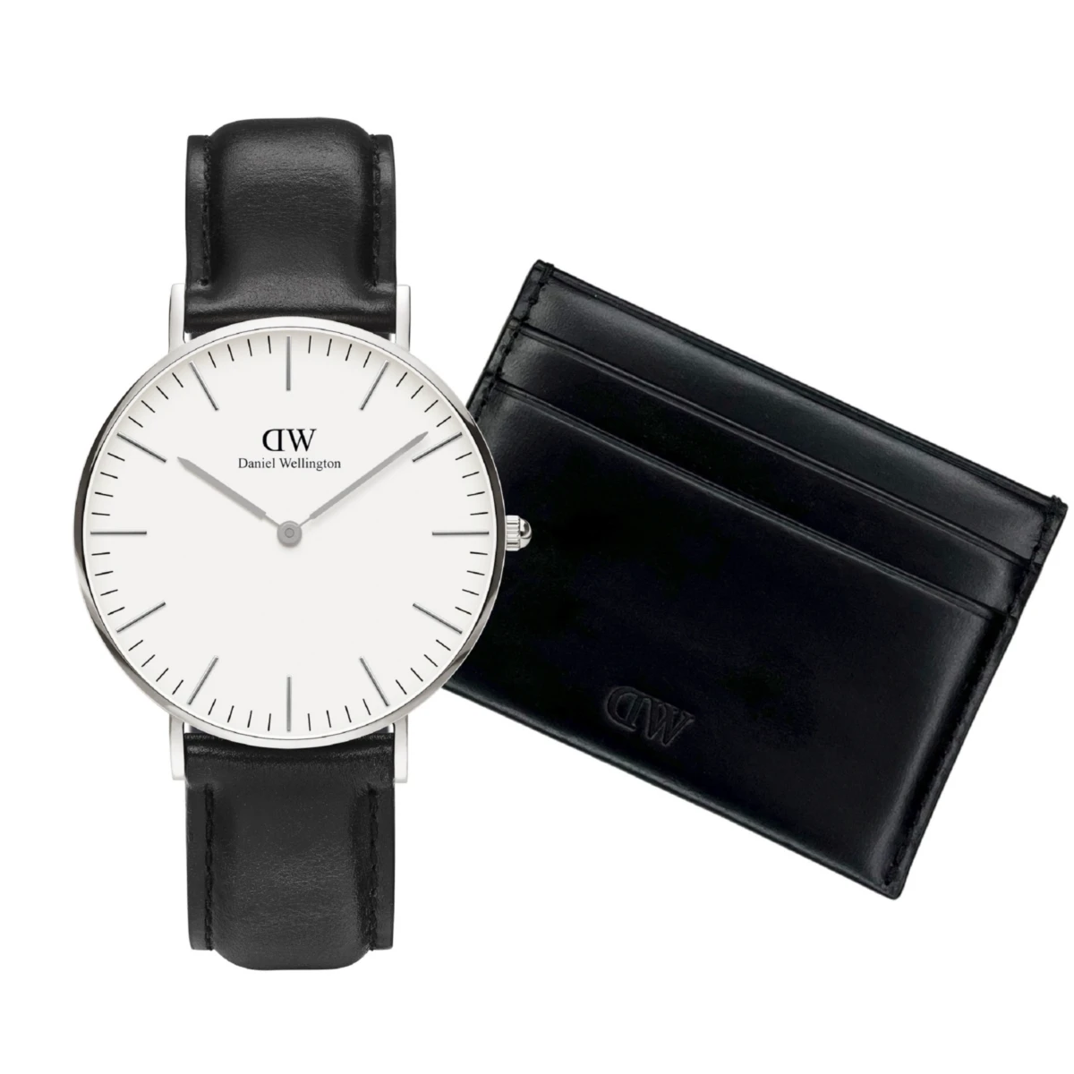 Set Daniel Wellington Orologio da uomo Sheffield + Portacarte di credito - DW00590019