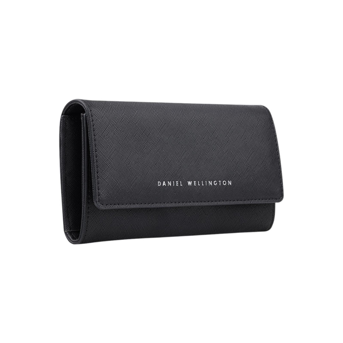 Pochette goffrata da donna Daniel Wellington, colore nero saffiano - DW01900053