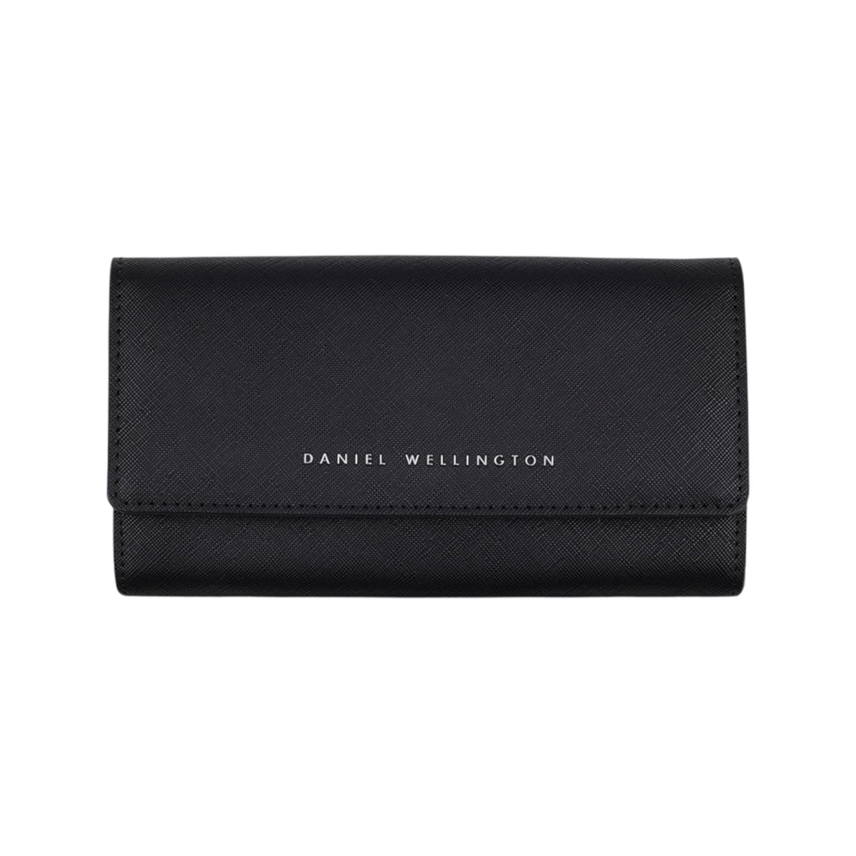 Pochette goffrata da donna Daniel Wellington, colore nero saffiano - DW01900053