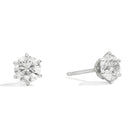 ANNIVERSARY collection light point earrings in white gold and diamonds, 0.18ct - E01PX014/018