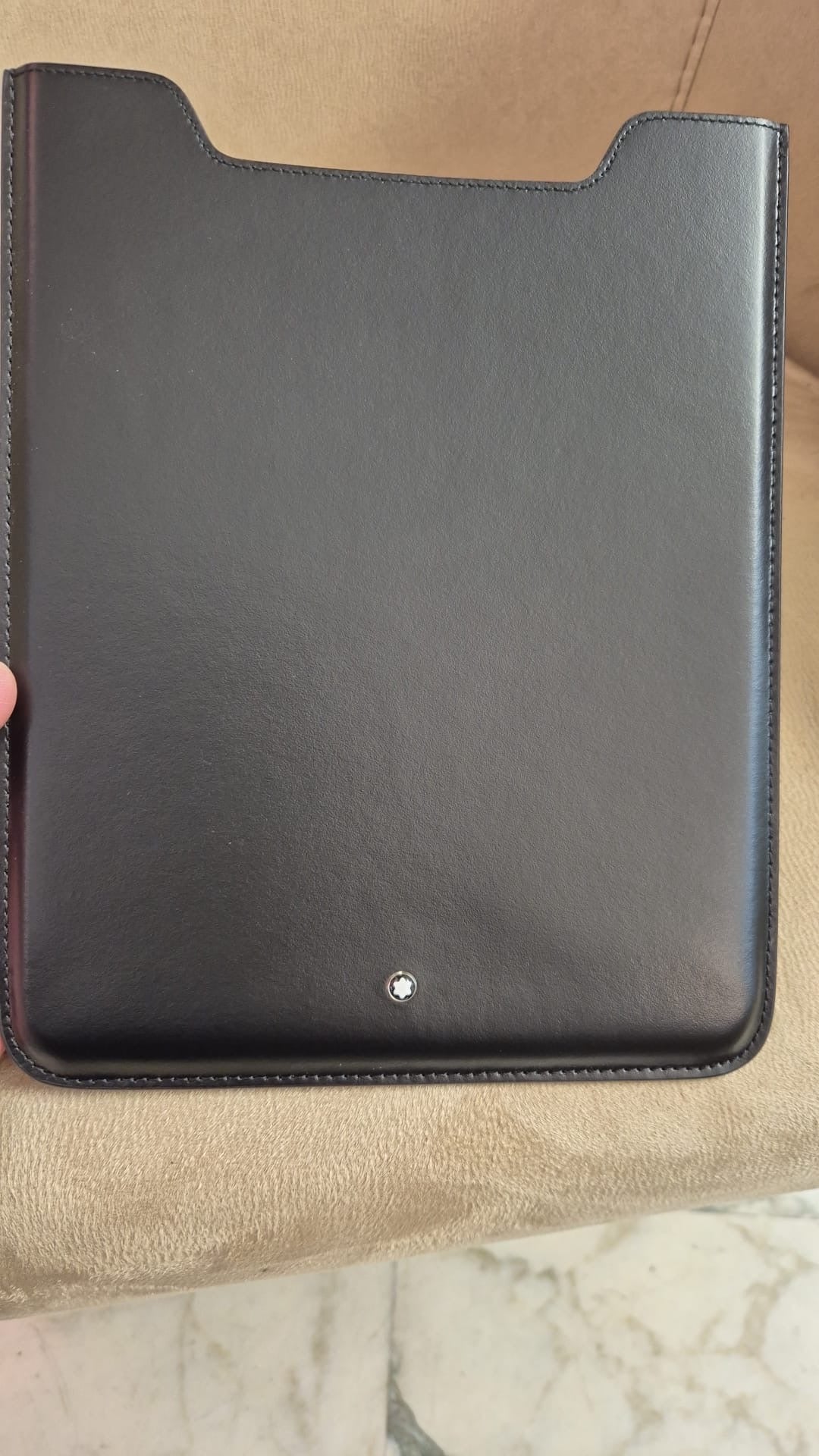 Meisterstuck MONTBLANC Custodia liscia Porta tablet IPad 3, colore nero - 109328