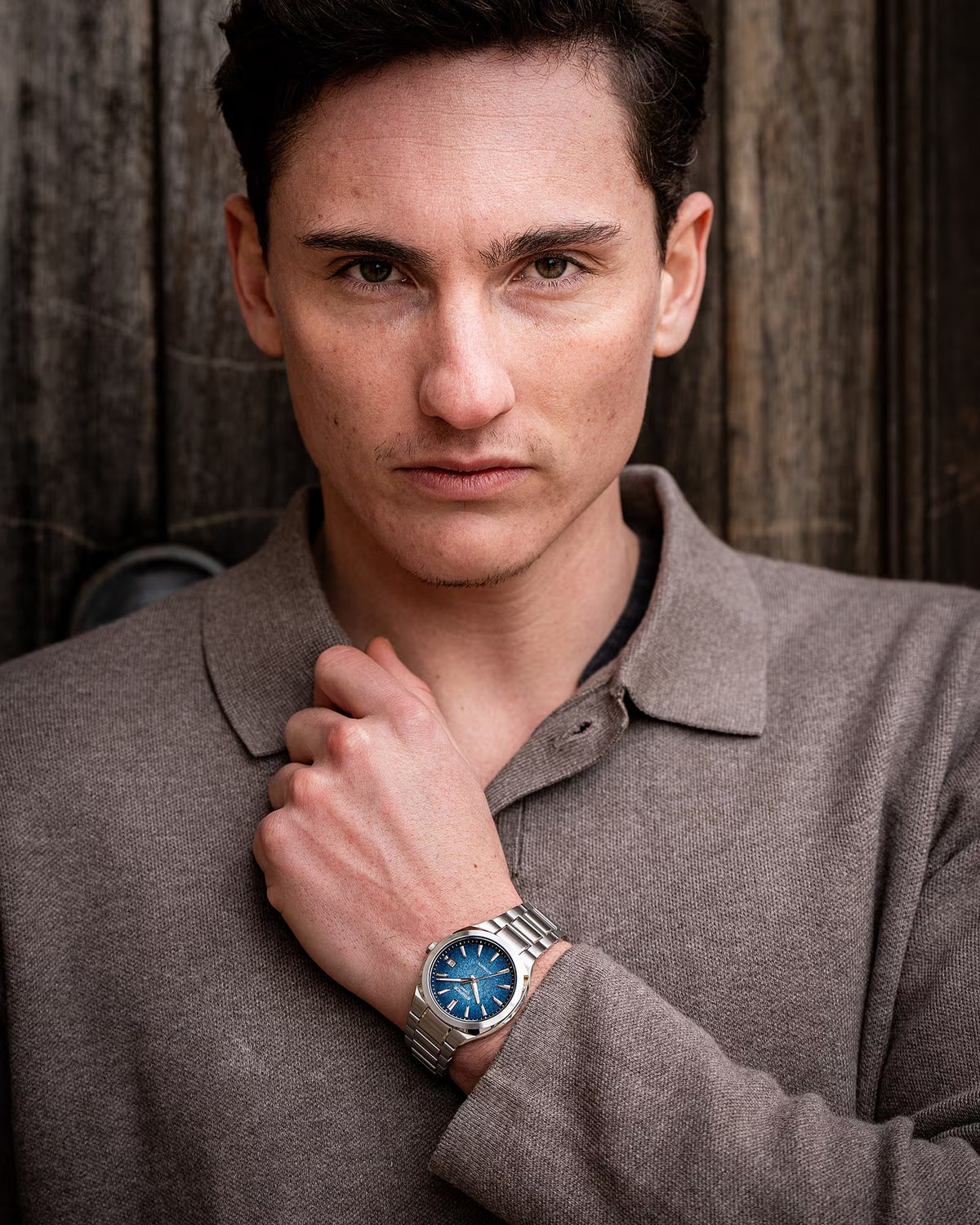 Orologio Casio Edifice, quadrante blu sfumato, automatico, 38mm - EFK-200D-2AER