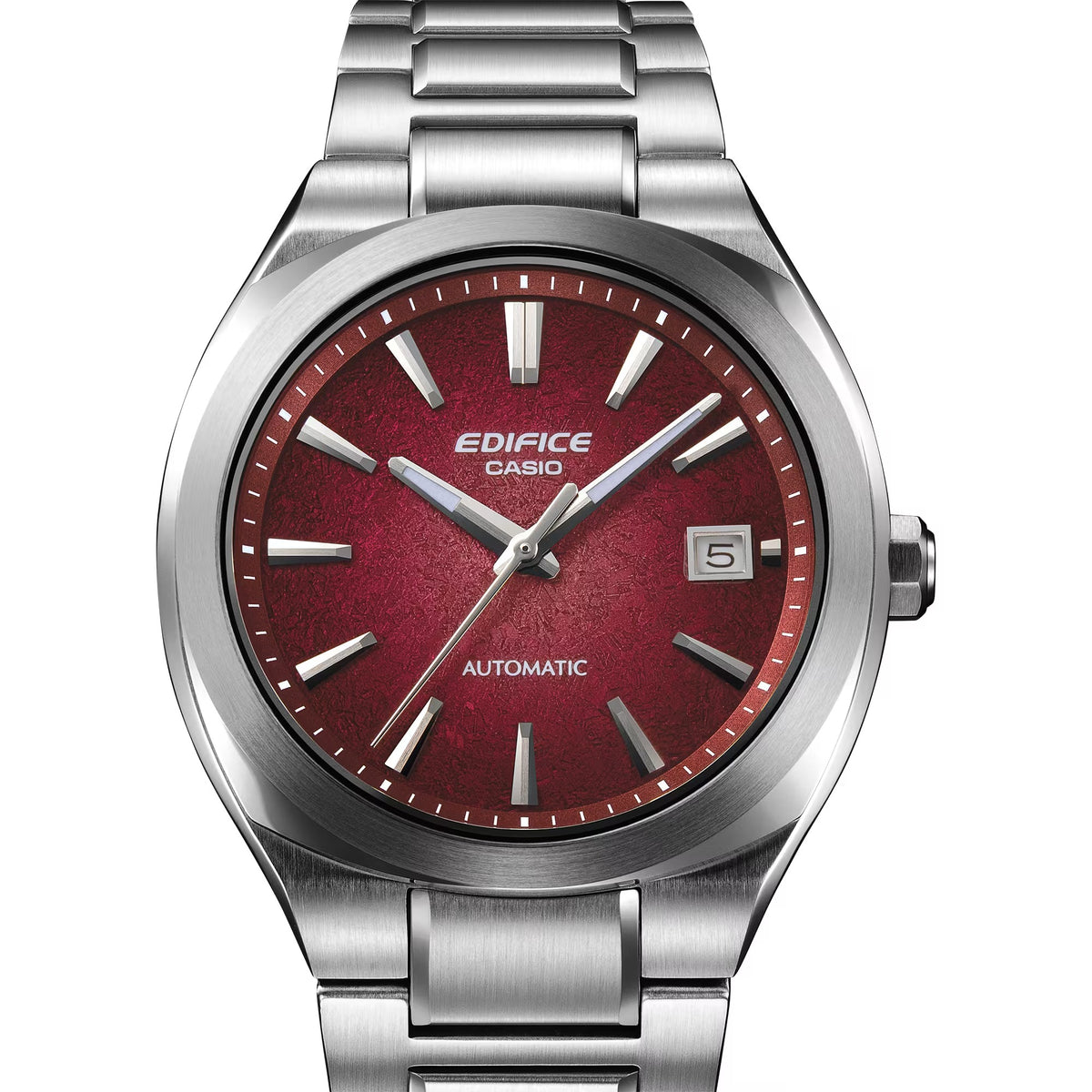 Orologio Casio Edifice, quadrante rosso sfumato, automatico, 38mm - EFK-200D-4AER