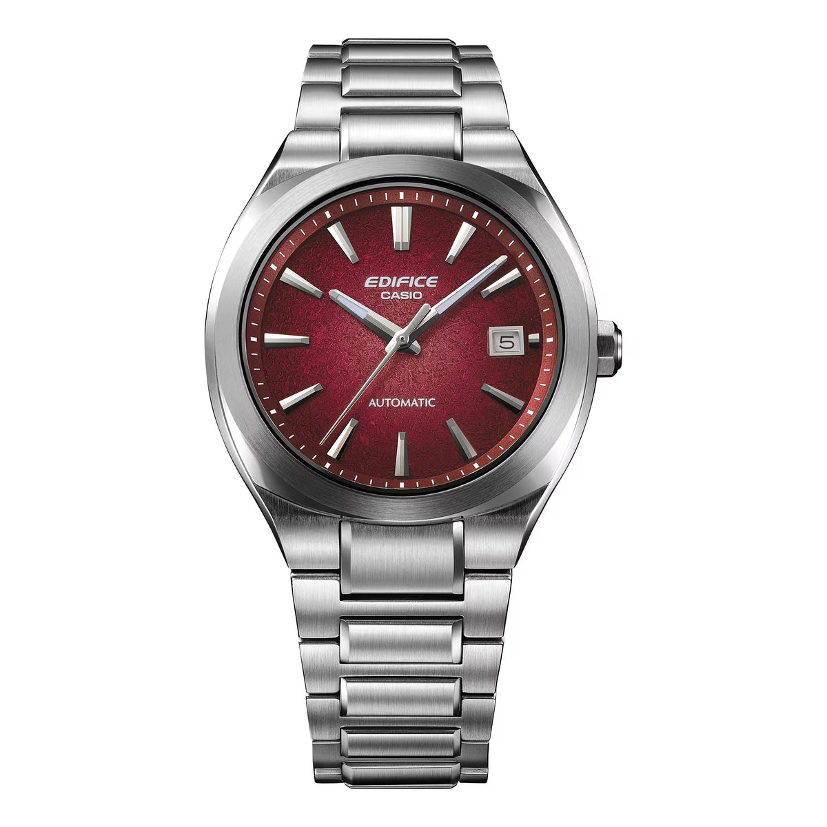 Orologio Casio Edifice, quadrante rosso sfumato, automatico, 38mm - EFK-200D-4AER