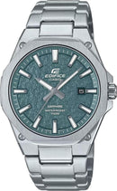 Casio Edifice 3-Zeiger-Analoguhr mit smaragdgrünem Zifferblatt, 40 mm – EFR-S108DE-3AVUEF