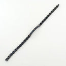 Bracciale Zancan in Acciaio con PVD Nero e Spinelli – Hiteck – EHB193