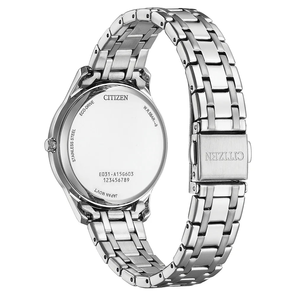 Orologio Elegance Lady, quadrante bianco, 34mm - EM0411-71A