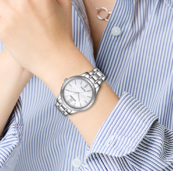 Orologio Elegance Lady, quadrante bianco, 34mm - EM0411-71A