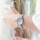 Orologio Citizen Lady, Collezione Maybell, Diamond Bezel, Quadrante Madreperla, 29mm - EM1060-87N