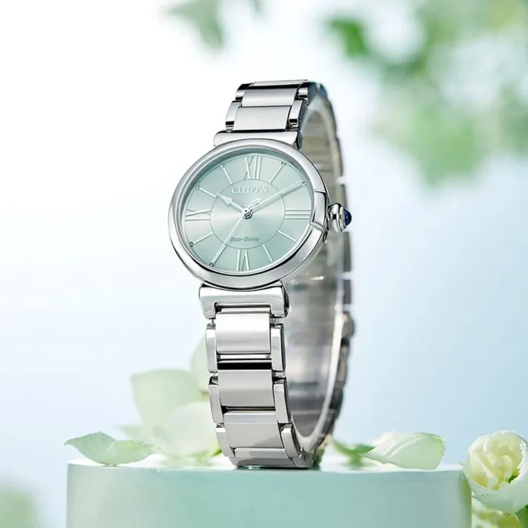 Orologio Citizen Lady Maybell, Eco-Drive, quadrante ice blue, 29mm - EM1070-83L
