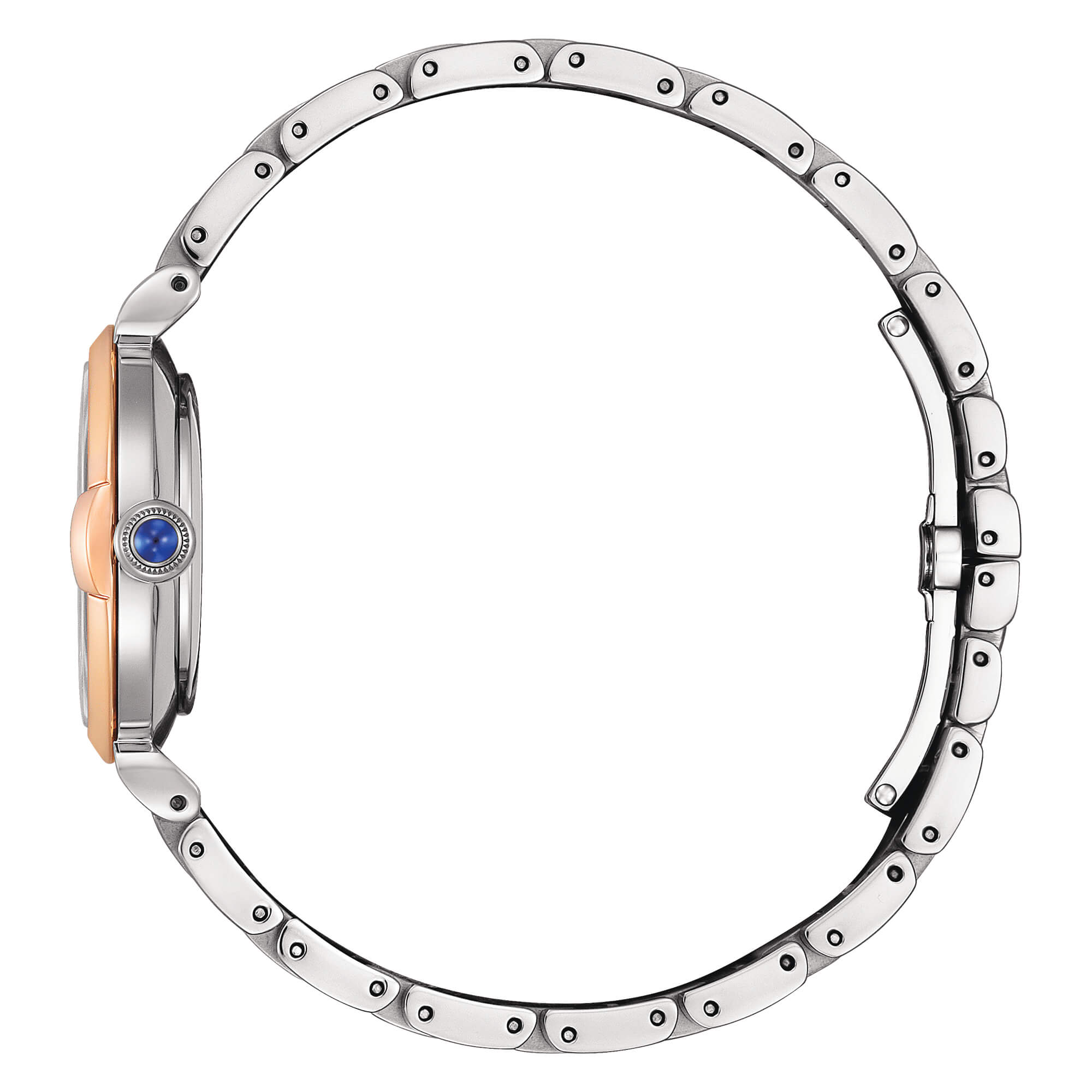 Orologio Citizen Lady, Collezione Maybell, Diamond Bezel, Quadrante Madreperla, 29mm - EM1074-82D