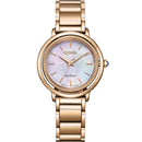 Orologio Citizen Lady Arcly, Eco Drive quadrante madreperla rosa, 31mm - EM1103-86Y