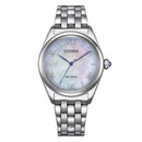 Orologio Citizen Lady Arcly, Eco Drive quadrante madreperla, 33mm - EM1140-80D
