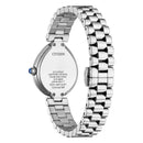 Orologio Citizen Lady, Rainell, quadrante verde bianco, eco-drive, 35x26mm - EM1200-55A
