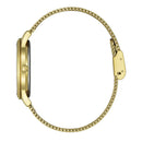 Orologio Citizen Lady Elegant, bracciale mesh color oro giallo e quadrante bianco, eco-drive, 34mm - EM1222-87A