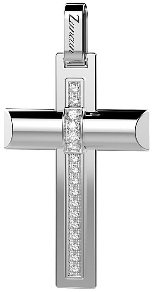 Cross Pendant in White Gold Insignia Gold collection - EPE096B