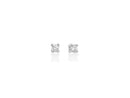 Miluna Orecchini punto luce in oro bianco 9 kt con diamanti naturali ct 0,14 - ERD3426-014XX