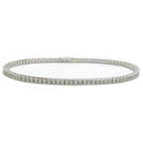 Bracciale Tennis in argento da uomo con zirconi bianchi - ESB080-B