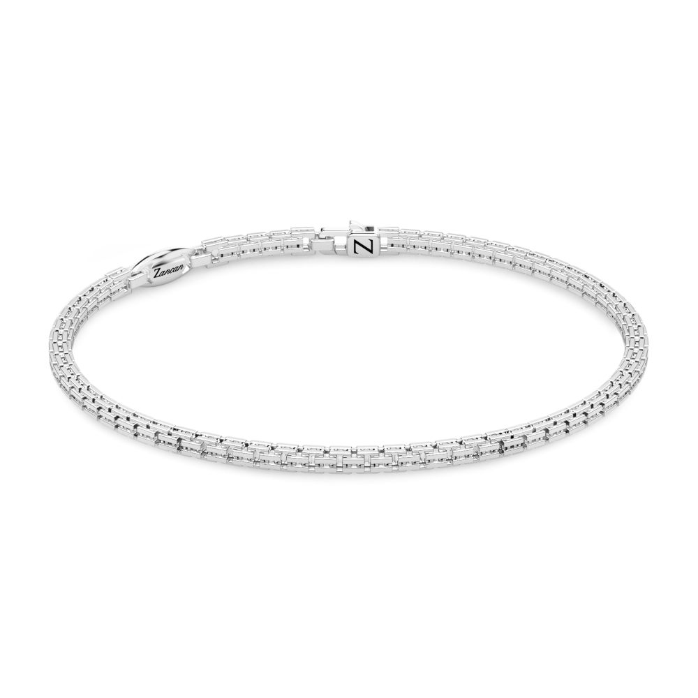 Bracciale Zancan solo maglia in argento, COLLEZIONE INSIGNIA 925 – ESB085