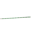 Bracciale Zancan tennis in argento 925 con zirconi verdi alternati a zirconi bianchi - ESB125