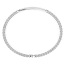 Insignia 925 - Bracciale Zancan in argento con pietre nere - ESB152