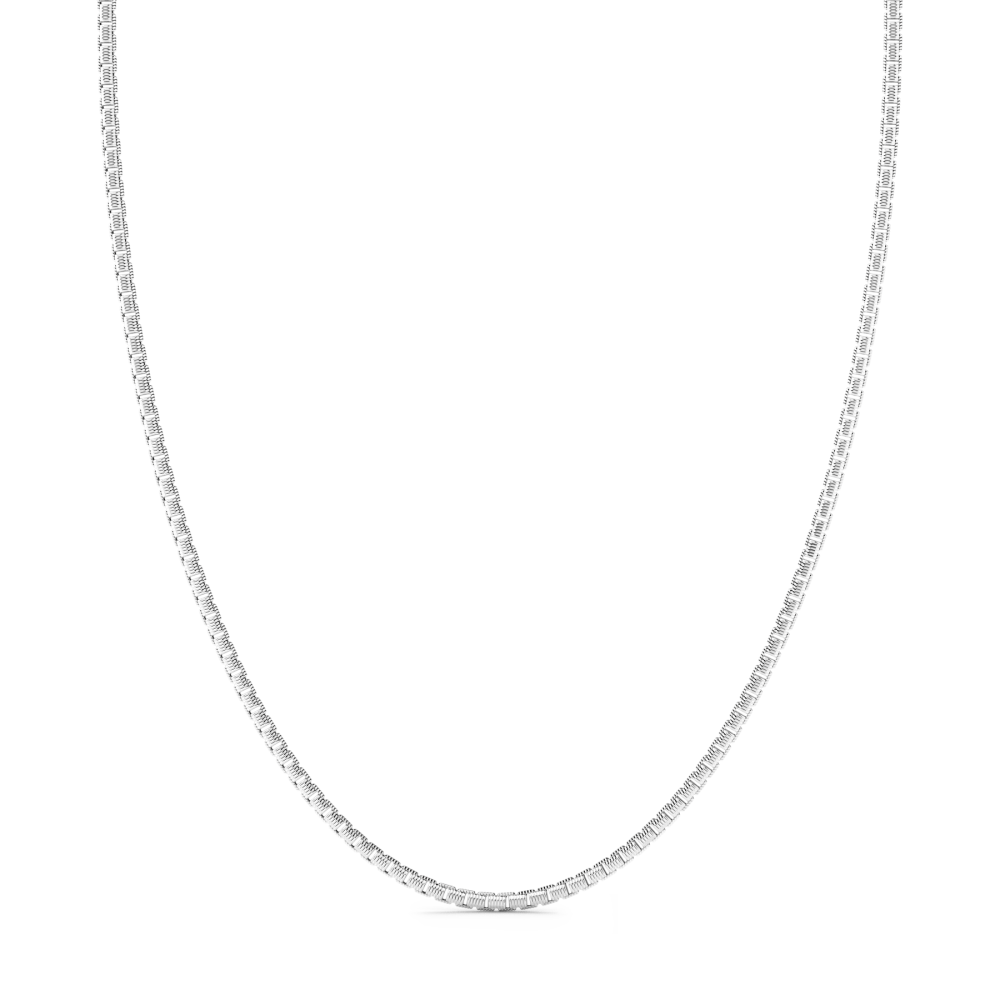 Collana a catena Zancan in argento - ESC093