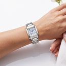 Orologio Citizen Lady Square, Eco Drive quadrante madreperla, 33mm - EW5600-87D