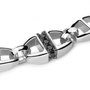 Insignia 925 - Bracelet à maillons Zancan uniquement en argent - EXB591