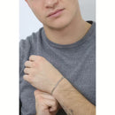 Bracciale Zancan da uomo, CON MAGLIA A CATENA, collezione Insignia 925 - EXB754-L