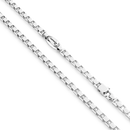 Collana Zancan in argento a catena con maglia veneziana - EXC497-L