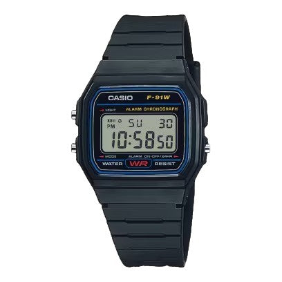 CASIO TIMELESS COLLECTION, 35MM - F-91W-1YEG