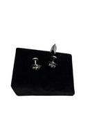 GEMELLI BARAKA IN ACCIAIO con diamanti neri - PS245042BNDB000004