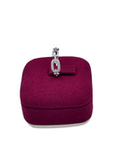 ANELLO a catena GIORGIO VISCONTI IN ORO BIANCO 18kt E DIAMANTI, 0.15ct - ABX17389