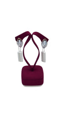LUCEDEIMIEIOCCHI Monorecchino ovale cammeo naturale in argento dorato e calice di vino - LDMO 805 OR