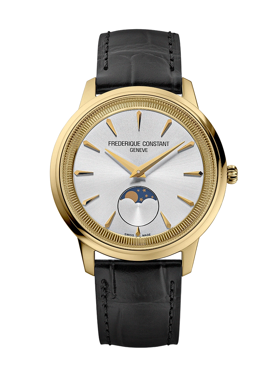Orologio Frederique Constant Classics Moneta Moonphase, quarzo, 37mm - FC-206S3S5