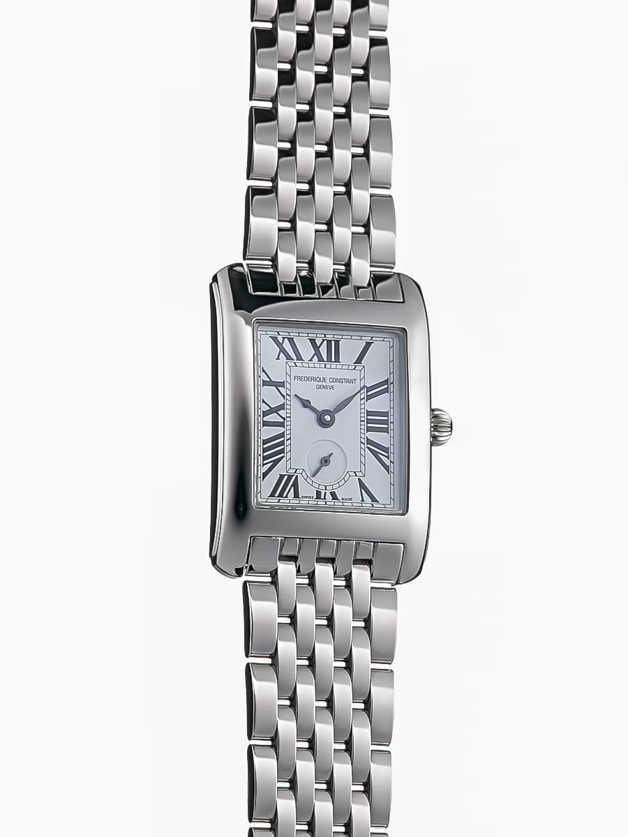 Orologio Frederique Constant Carree Small Seconds, movimento quarzo, 36mm - FC-235S2C6B