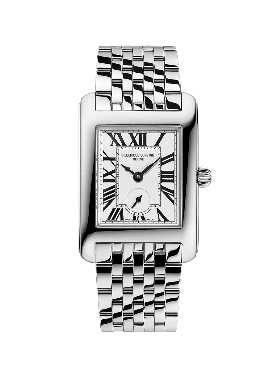 Orologio Frederique Constant Carree Small Seconds, movimento quarzo, 36mm - FC-235S2C6B