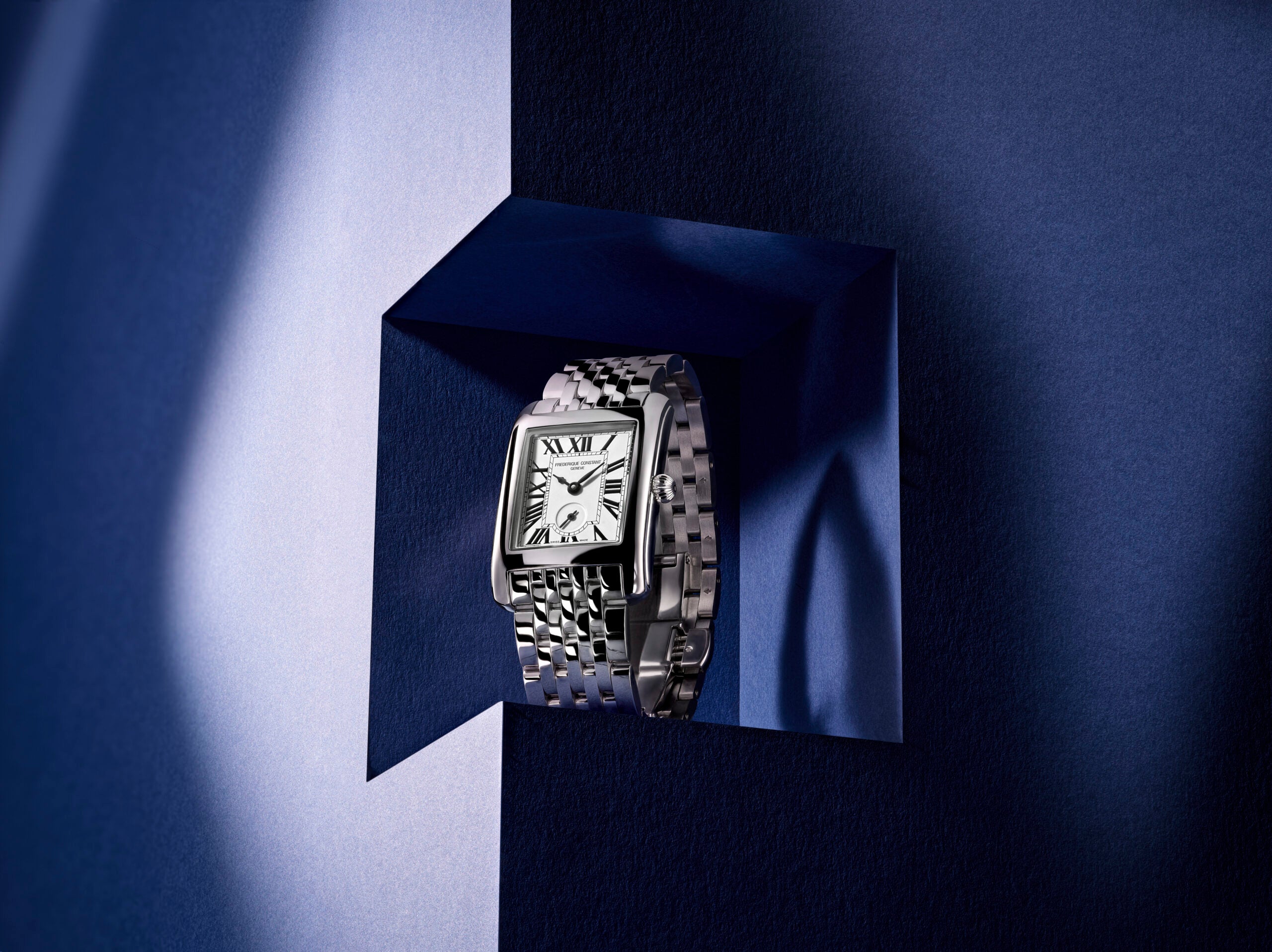 Orologio Frederique Constant Carree Small Seconds, movimento quarzo, 36mm - FC-235S2C6B