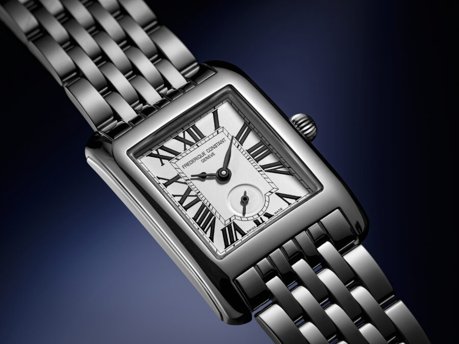 Orologio Frederique Constant Carree Small Seconds, movimento quarzo, 36mm - FC-235S2C6B