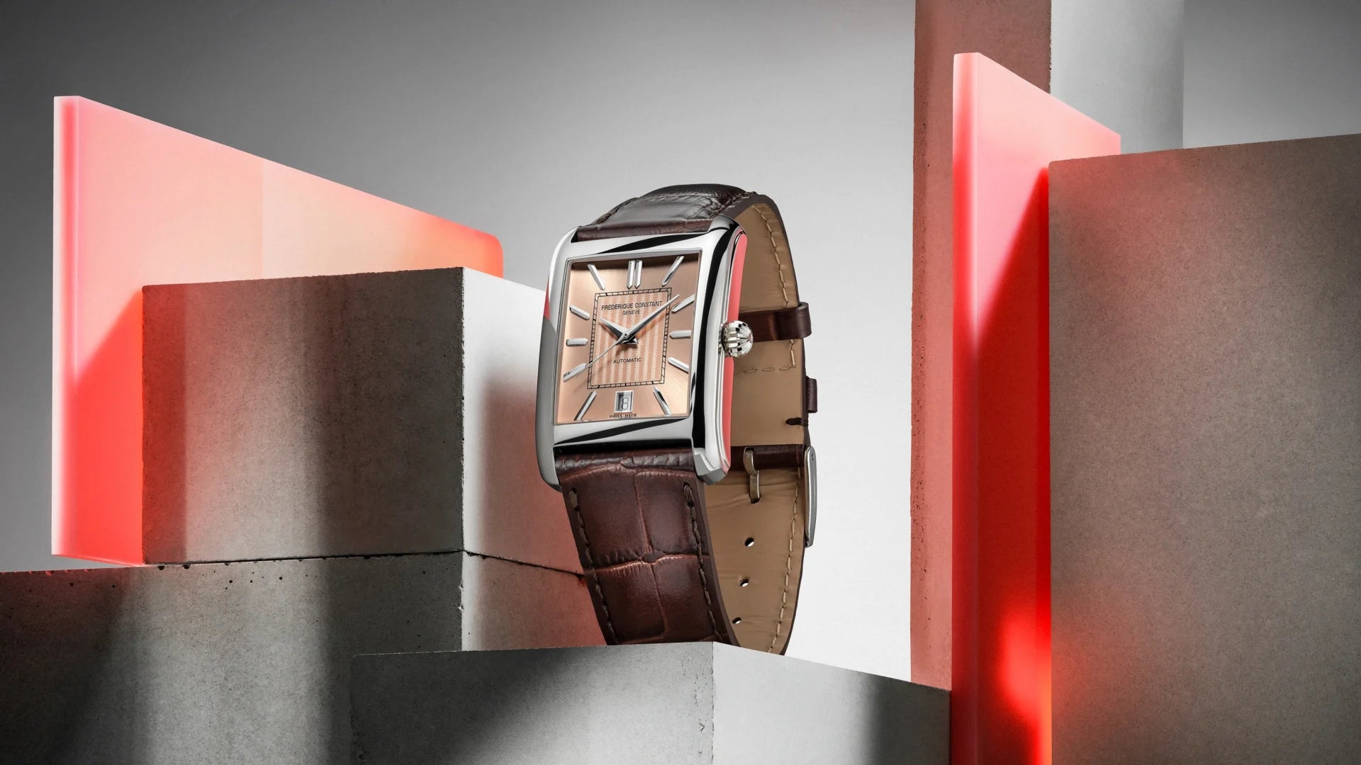 Orologio Frederique Constant Classics
Carree Automatic, quadrante brown, 42mm - FC-303SAL4C6
