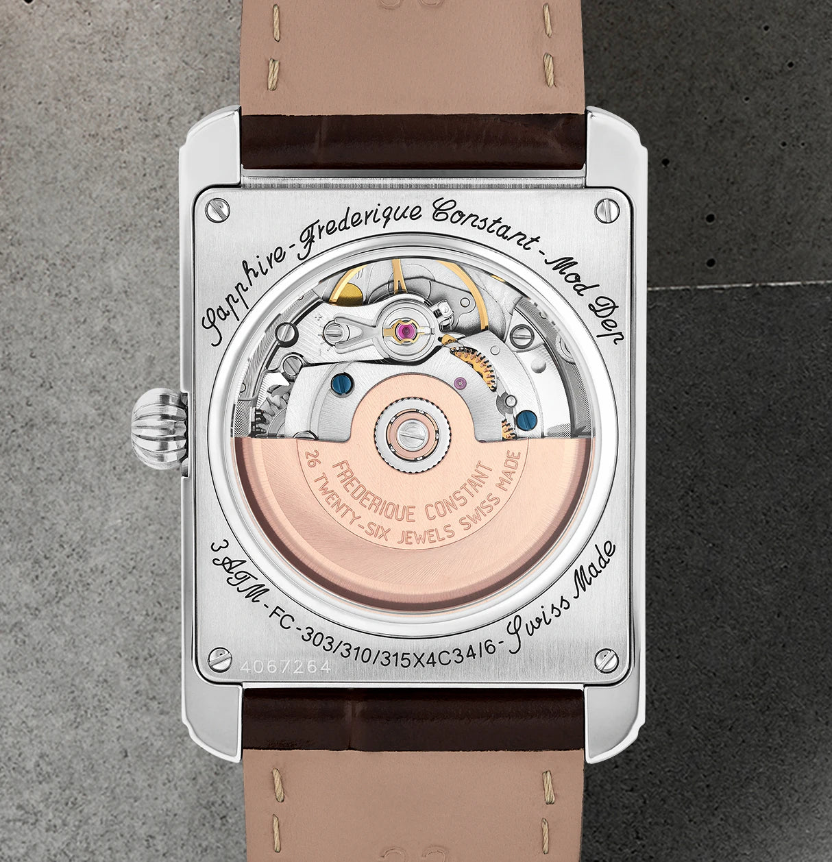 Orologio Frederique Constant Classics
Carree Automatic, quadrante brown, 42mm - FC-303SAL4C6