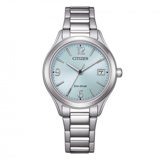 Orologio Citizen Lady Eco-Drive, Elegance, quadrante ice blue, 34mm - FE6121-67L