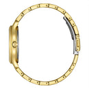Orologio Citizen Lady Sport, bracciale color oro giallo e quadrante bianco, eco-drive, 34mm - FE6122-64A